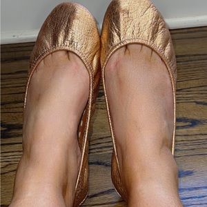 Tieks size 8 Pink/Blush Shimmer